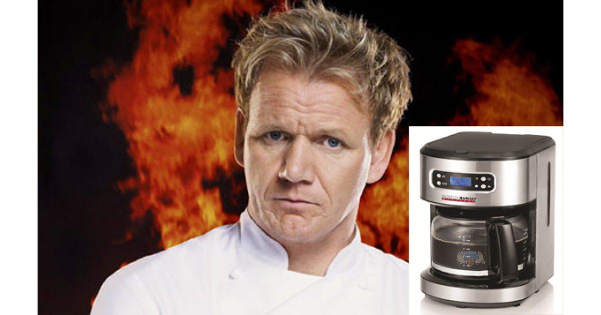 WalMart Canada Gordon Ramsay Everyday 12 Cup Programmable Coffee Maker