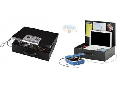 Staples Canada: Electronic Security Safe & Portable Safe Combo Now $50 (Save $50)