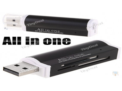Tinydeal: All In One Flash Memory Card Reader USB 2.0 Only $1.75 (Expired)