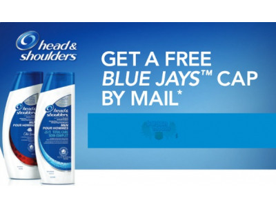 Free Blue Jays Cap With Head & Shoulders Canada Mail In Rebate