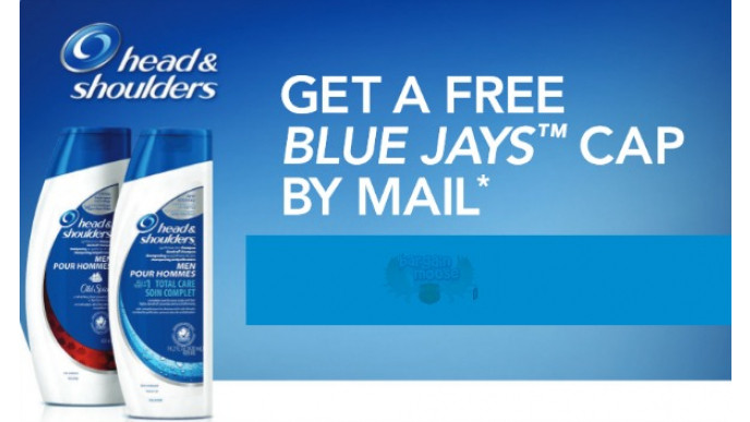 Free Blue Jays Cap With Head & Shoulders Canada Mail In Rebate