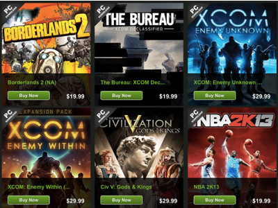 Green Man Gaming: 2K Multibuy Deal – Get Up To 5 PC Games For $30 (Expired)