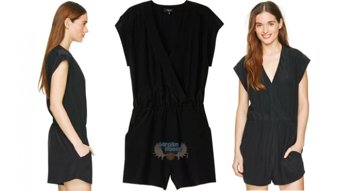 Aritzia Canada: 56% Off Babaton Corbett Silk Romper - Now $60 + Free Shipping Sitewide
