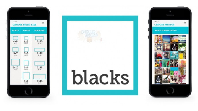 Canadian Freebie: 10 Free 5x5 Prints Coupon With The Black's App