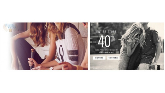 Abercrombie & Fitch (U.S.): 40% Discount On Entire Store