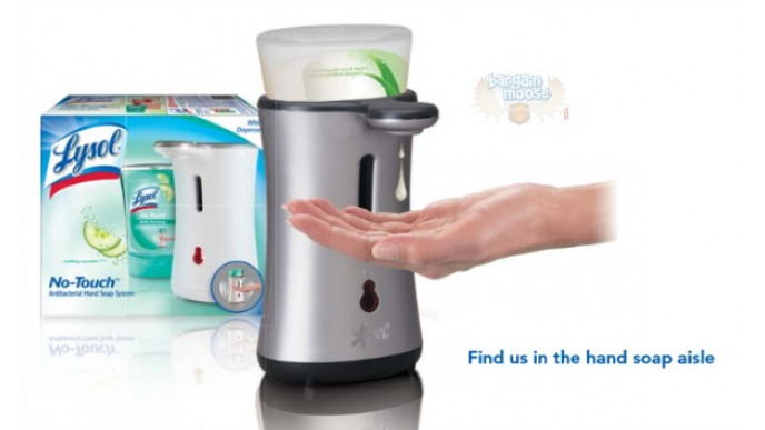 Free Lysol Canada No-Touch Hand Soap System With Mail In Rebate