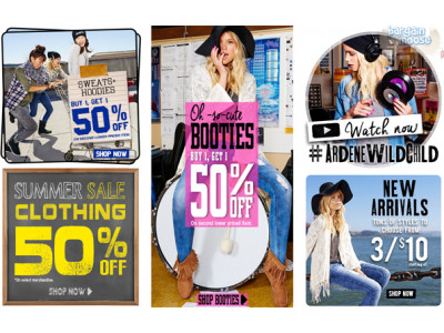 Ardene Canada: $10 off $40, Many Multi Buy Deals, Free Shipping on $59.99, Etc
