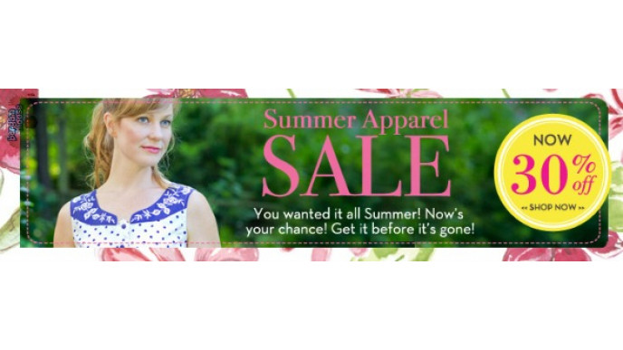 April Cornell Canada: 30% Off During Summer Sale