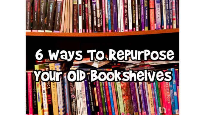 6 Ways To Repurpose Your Old Bookshelves