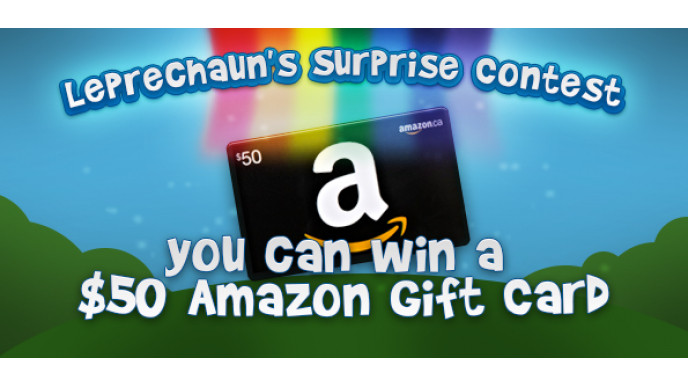 Leprechaun’s Surprise Contest! Win a $50 Amazon.ca Gift Voucher Now (CLOSED NOW)