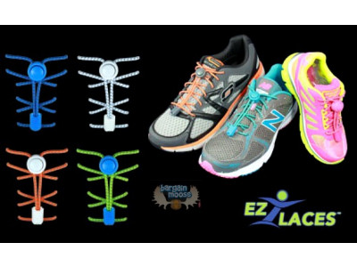 WagJag Canada: $19 for 4 Pairs of EZLACES (a $47 Value) - Shipping Included