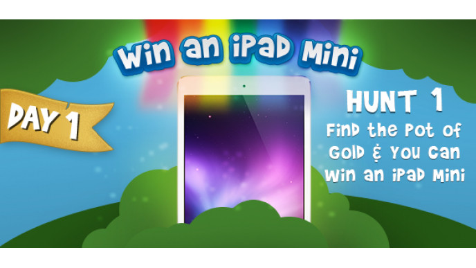 Bargainmoose Birthday Contest Day 1: Find the Leprechaun’s Pot of Gold & Win an iPad Mini! (NOW CLOSED)