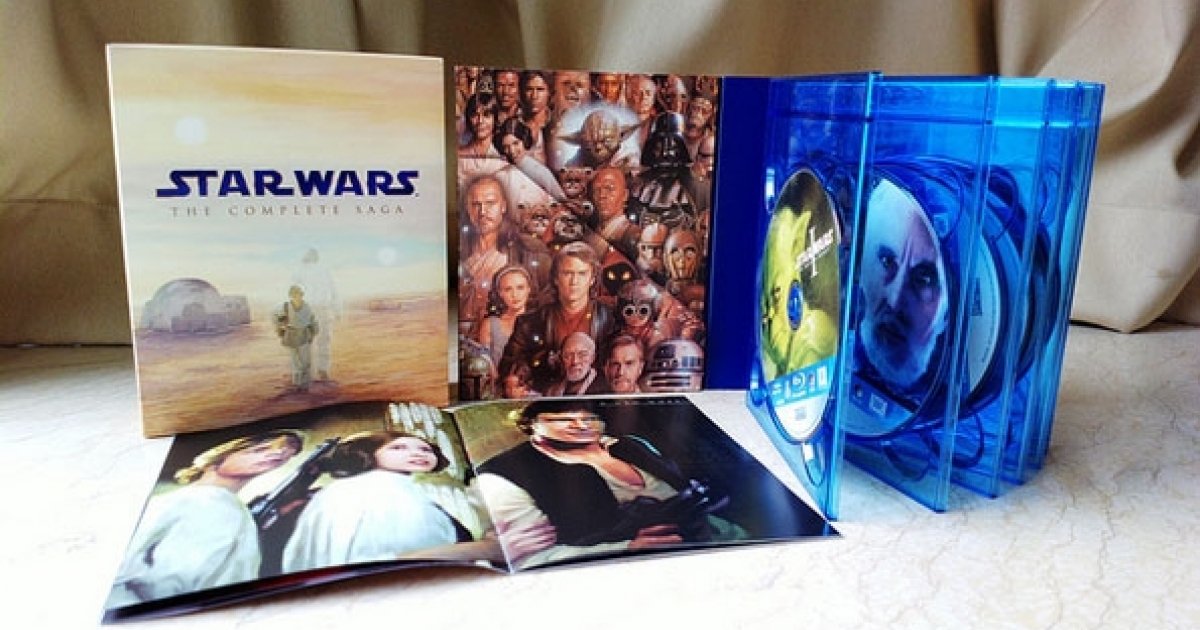 star wars complete saga blu ray box set star wars complete saga blu ray box set