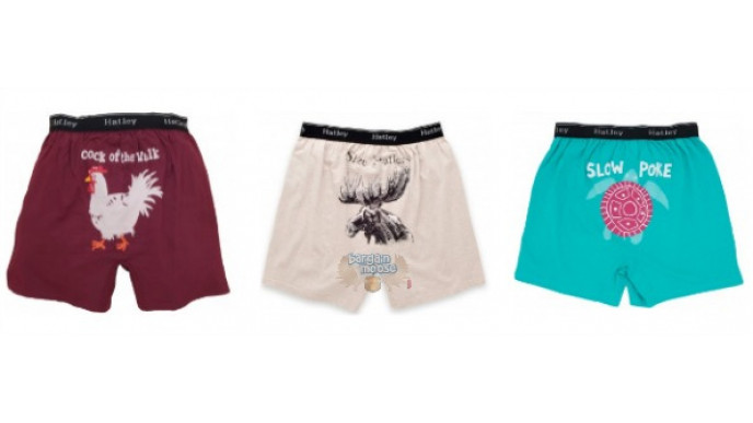 Hatley Canada: Hilarious Men's Boxers Just $7.60 (were $19)
