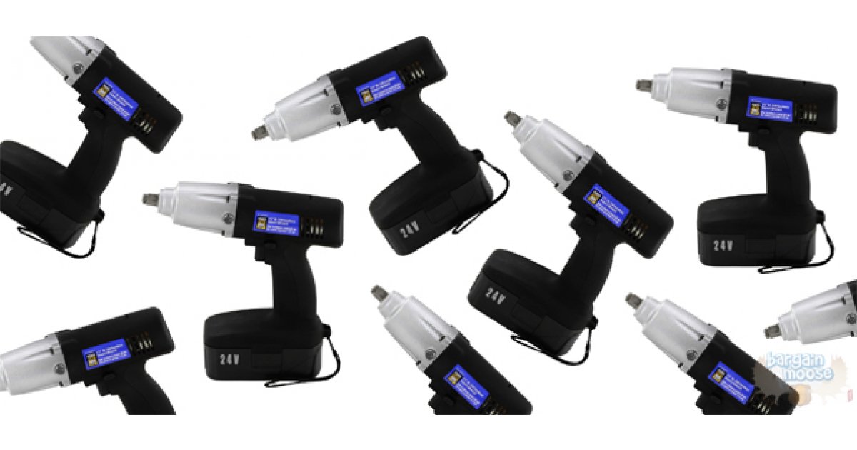 Powerfist 24V Cordless Impact Wrench Only 24 Princess Auto Canada