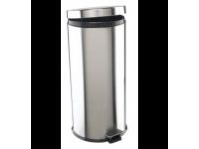 Polished Stainless Steel Step Can, 30-L Was $50 | Now $20 for Boxing Day