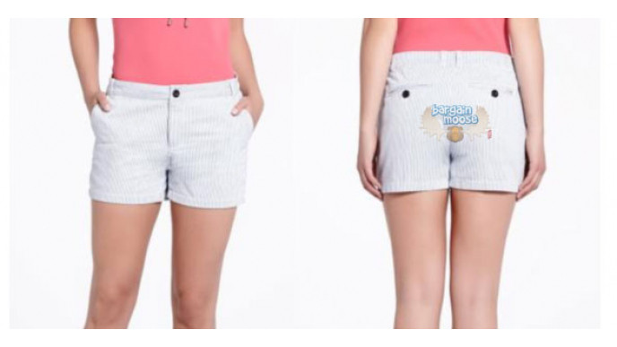 Reitmans Canada: 81% Off Striped Jeans Shorts - Now $7