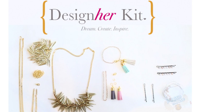 DesignHer Kit Coupon Code For A Bonus DIY Project: Crafty Box for $19 & Free Shipping