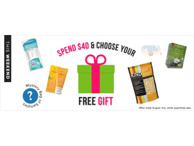 Well.ca: Free Gift With $40 Purchase