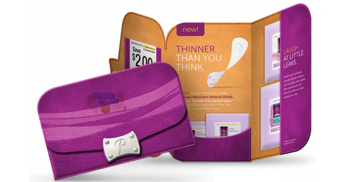 Canadian Freebie Free Sample Kit Of Poise Liners Or Pads