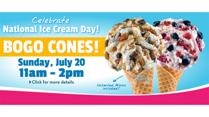 Marble Slab Canada Freebie: BOGO Ice Cream Cones - July 20th Only