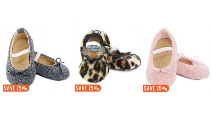 Chapters Indigo Canada: 75% Off Baby Ballerina Or Moccasin Slippers - Now $16 (Was $65)