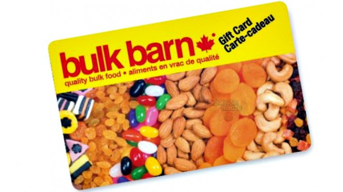 Bulk Barn: Free $5 Gift Card with $15 Purchase 