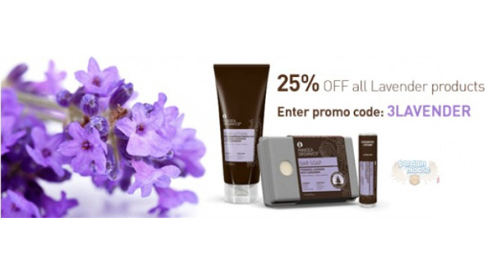 Pangea Organics Coupon Code: 25% off Lavender Products