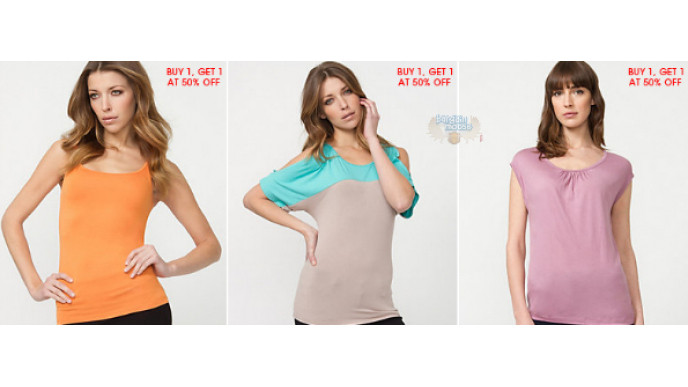 Le Chateau: BOGO 50% Off Outlet Tops