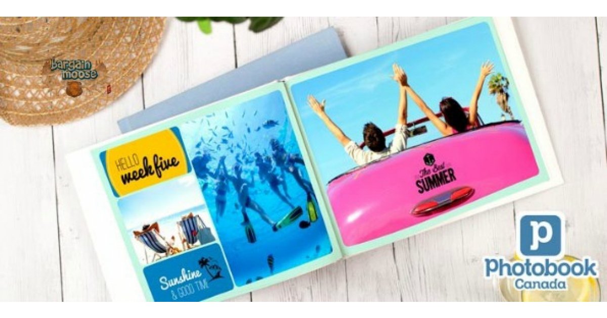 Dealfind Canada Free Photo Book from Photobook Canada (24 Value)