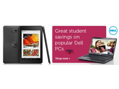 Dell.ca: New Venue Tablet for $49 with Student Computer Purchase