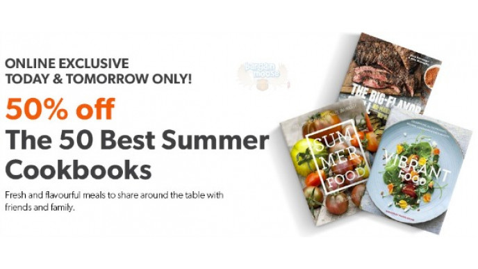 Chapters Indigo Canada: Summer Cookbooks 50% Off 2 days Only 
