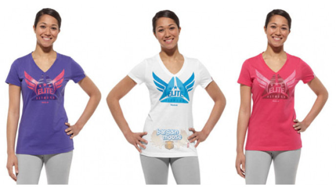 Reebok Canada: Women's Fitness Wings Graphic Tee - Just $10 (+ Extra 20% Off ALL Sale Items)
