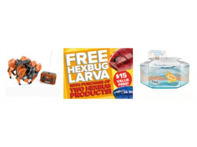 Mastermind Toys Canada: Free HexBug Larva with any 2 HexBug products
