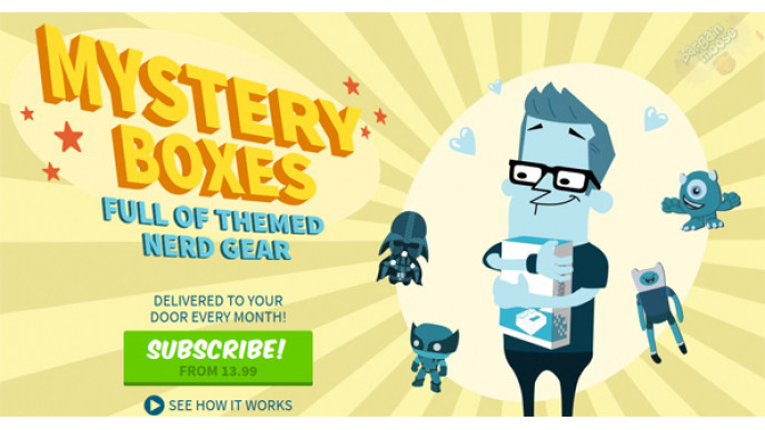 Nerdblock Canada: Monthly Subscription of Nerd Gear from $13.99!
