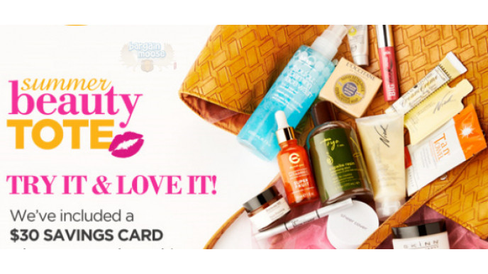 The Shopping Channel Canada: Summer Beauty Tote For $30 + $30 Savings Card