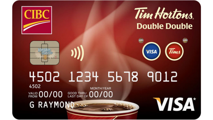 Tim Hortons Double Double Visa Credit Card Now Available With CIBC!