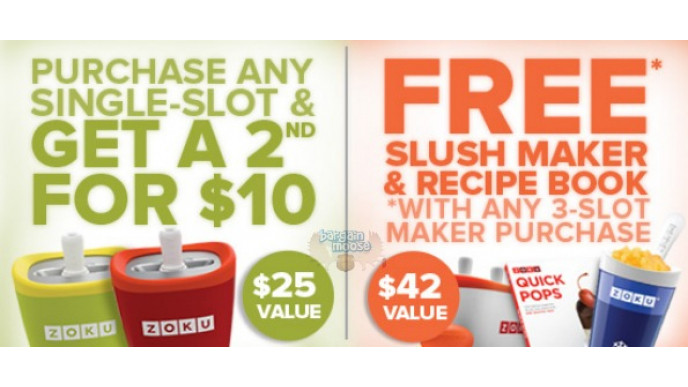 Mastermind Toys Canada: Free Slush Maker & Recipe Book with Purchase