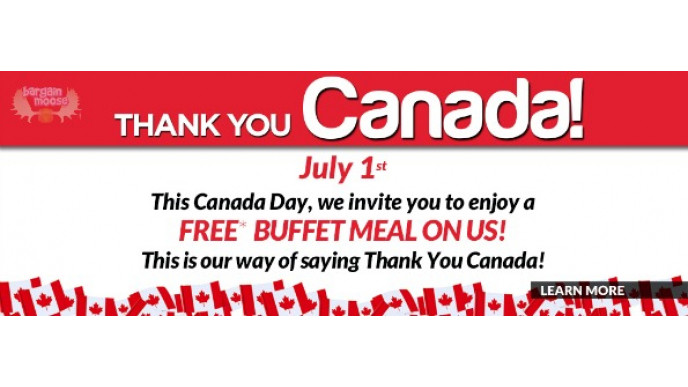 Mandarin Canada: Free Buffet On Canada Day