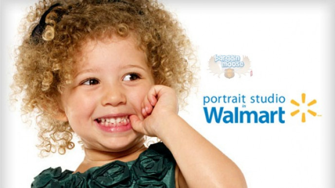 WagJag Canada: $20 Portrait Package For Walmart (Save 85%)