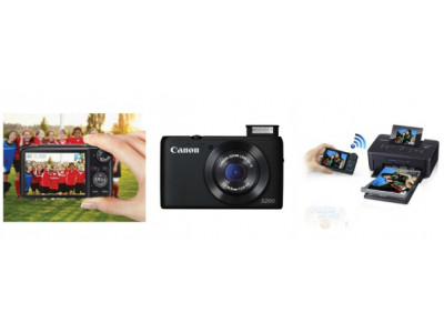 Amazon Canada: Canon PowerShot S200 $180 (Save $140)
