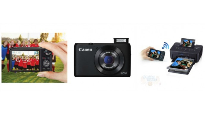 Amazon Canada: Canon PowerShot S200 $180 (Save $140)