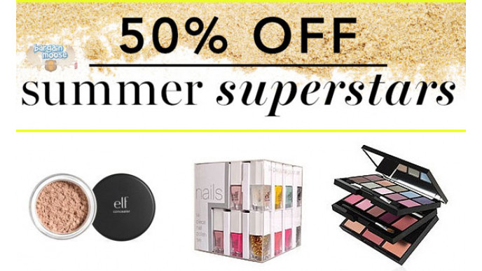 E.L.F (US) Coupon Code: 50% Off Summer Superstars