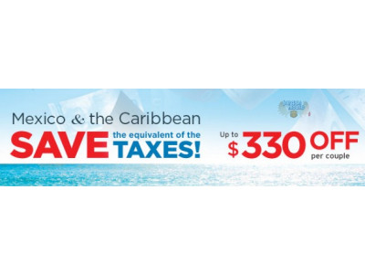 Air Canada: Save $330 per Couple to Mexico & Caribbean