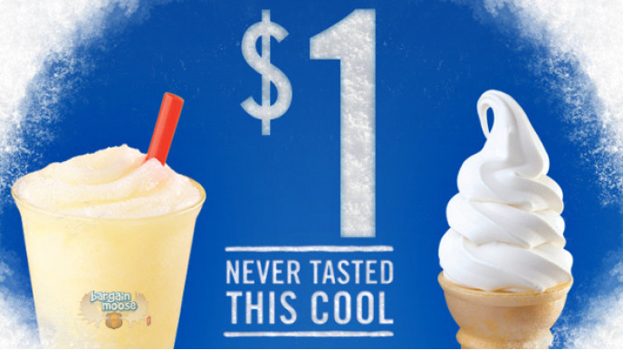 Burger King Canada: $1 Frozen Lemonade Or Soft Serve Ice Cream