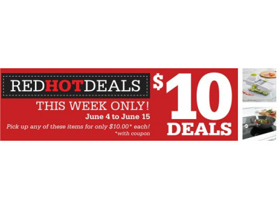 Kitchen Stuff Plus Coupon: Select Items $10 Each