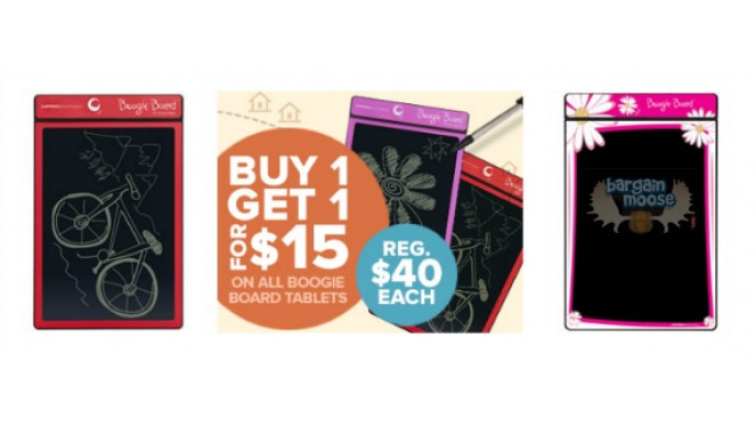 Mastermind Toys Canada: BOGO $15 All Boogie Board LCD Tablets