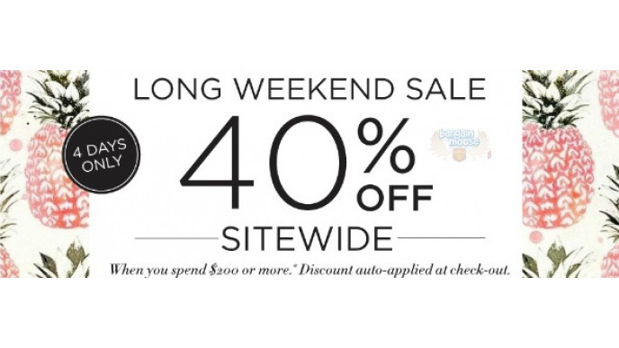 eLuxe Canada Coupon Code: 40% Off $200+