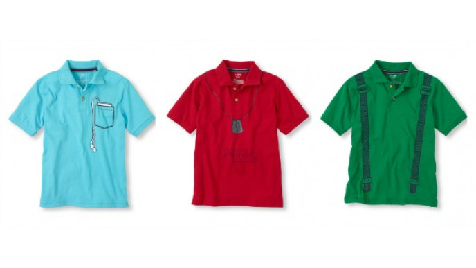 The Children's Place Canada: Boy's Graphic Polo Shirts Just $5.47 (was $14.95)