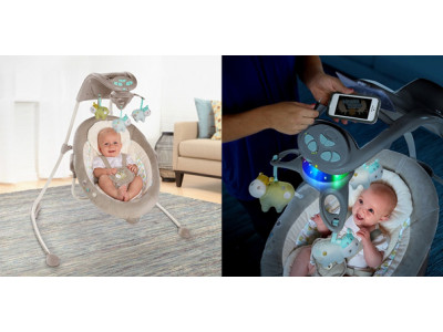 Babies R Us Canada: 25% Off Ingenuity inLighten Cradling Swing (Now $142 | Was $190)